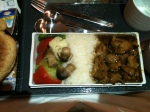 Dinner - Stir Fried Chicken with Vegetables and Steamed Rice
