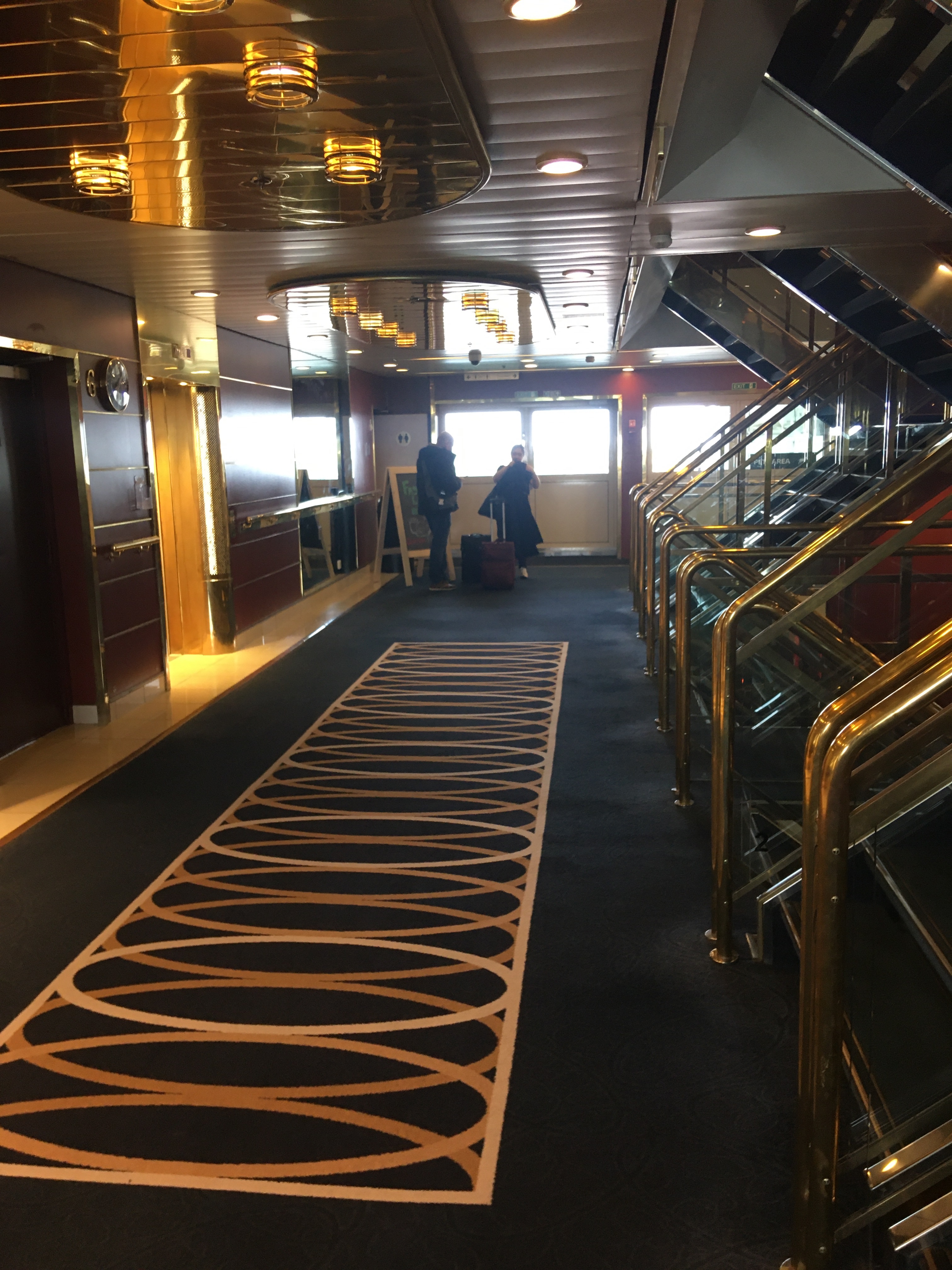 Interior cruise ferry M/V Romantika